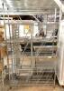 DESCRIPTION: 4' 5-TIER WIRE SHELVING UNIT WITH DIVIDERS SIZE: 48"X14"X80" QTY: 1