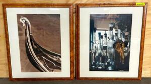 DESCRIPTION: (2) FRAMED PICTURES SIZE: 22"X26.5" QTY: 2