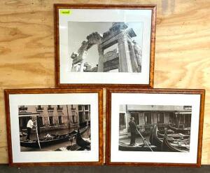 DESCRIPTION: (3) FRAMED PICTURES SIZE: 26"X22.5" QTY: 3