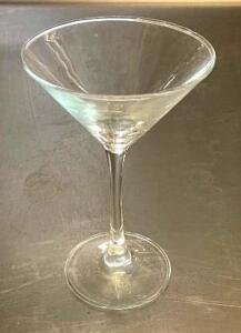 DESCRIPTION: (11) MARTINI GLASSES QTY: 11