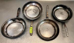 DESCRIPTION: (4) 10.5" FRYING PANS QTY: 4