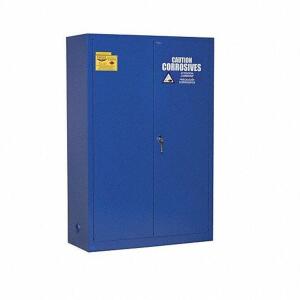 DESCRIPTION: (1) SAFETY CABINET BRAND/MODEL: EAGLE #4T027 INFORMATION: BLUE RETAIL$: $1,623.80 SIZE: 45X43X18X65 QTY: 1