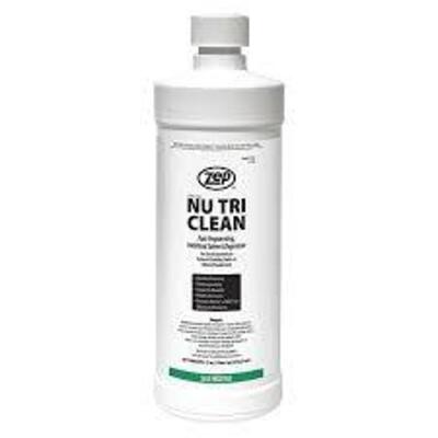 DESCRIPTION: (5) CLEANER AND DEGREASER BRAND/MODEL: ZEP NU TRI CLEAN RETAIL$: $185.25 TOTAL SIZE: 22 PZ QTY: 5