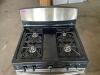 GE 30" FREE-STANDING GAS RANGE (GOOD CONDITION) BRAND/MODEL GE JGBS30REK2SS RETAIL PRICE: $629.99 ADDITIONAL INFORMATION MISSING (1) PLAST - 3