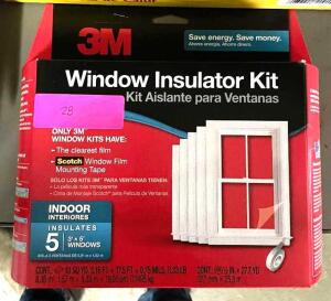 3M WINDOW INSULLATION KIT