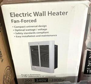 2,000-WATT SMALL ROOM WALL HEATER