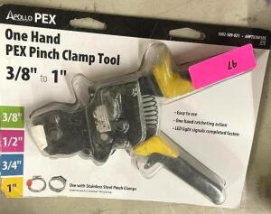 ONE HAND PEX PINCH CLAMP TOOL