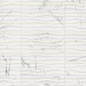 325 DEVELOPED BY NATURE CALACATTA 12 IN. X 24 IN. GLAZED CERAMIC WAVE WALL TILE BRAND/MODEL MARAZZI RETAIL PRICE: $4.98 SQ FT THIS LOT IS
