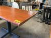 54" X 28" WOODEN DINING TABLE - 3