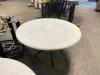 48" FIBERGLASS PATIO TABLE - 6