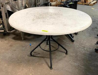 48" FIBERGLASS PATIO TABLE