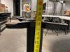 (4) 30" X 30" STANDARD HEIGHT CAST IRON TABLE BASE - 6