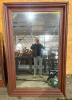 45" X 72" CLASSIC BIRCH WOODEN FRAMED MIRROR