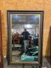 45" X 72" DECORATIVE WOODEN FRAMED MIRROR - 2