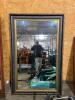 45" X 72" DECORATIVE WOODEN FRAMED MIRROR - 3