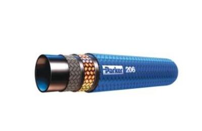 DESCRIPTION: (1) LOW PRESSURE TRANSPORTATION HOSE BRAND/MODEL: PARKER/206-12-RL INFORMATION: BLUE/WORKING PRESSURE RANGE: 1000 TO 1999 PSI RETAIL$: 5,