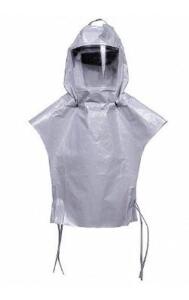 DESCRIPTION: (2) PACKS OF (5) HOOD WITH CHEST COVERAGE BRAND/MODEL: 3M/S-805-5 INFORMATION: GRAY/LEN MATERIAL: PETG RETAIL$: 673.98 PER PK OF 5 SIZE: