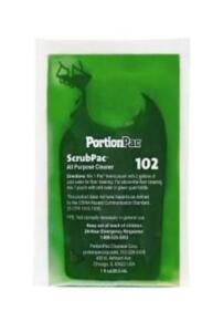 DESCRIPTION: (1) PACK OF (132) ALL-PURPOSE CLEANER BRAND/MODEL: PORTIONPAC/102 INFORMATION: UNSCENTED/ULTRA CONCENTRATED RETAIL$: 30.00 PER PK OF 132