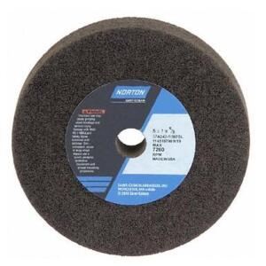 DESCRIPTION: (10) GRINDING WHEELS BRAND/MODEL: NORTON/69936654177 INFORMATION: BLACK/GRIT: 24/ALUMINUM OXIDE RETAIL$: 22.12 EACH SIZE: 5"DIA X 5/8"AH