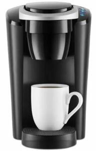 DESCRIPTION: (1) K-COMPACT K-CUP POD COFFEE MAKER BRAND/MODEL: KEURIG/5000196742 INFORMATION: BLACK/SINGLE SERVE RETAIL$: 89.00 SIZE: 15"L X 11.33"W X