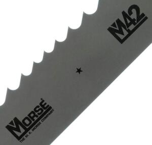 DESCRIPTION: (3) INDEPENDENCE II BANDSAW BLADE BRAND/MODEL: MORSE/5590342660 INFORMATION: BI-METAL RETAIL$: 287.57 EACH SIZE: 2" X 22' QTY: 3