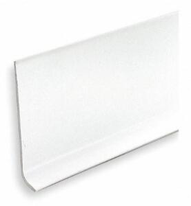 DESCRIPTION: (2) WALL BASE MOLDING BRAND/MODEL: GRAINGER/2RRX3 INFORMATION: WHITE/PVC VINYL RETAIL$: 99.50 EACH SIZE: 4"H X 720"LENGTH QTY: 2