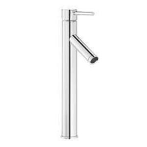 MODERN SINGLE HOLE SINGLE-HANDLE VESSEL BATHROOM FAUCET IN CHROME WITH DRAIN BRAND/MODEL GLACIER BAY RETAIL PRICE: $99.00 QUANTITY 1