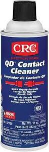 DESCRIPTION: (6) QD CONTACT CLEANER BRAND/MODEL: CRC RETAIL$: $8.00 EA SIZE: 11 OZ QTY: 6