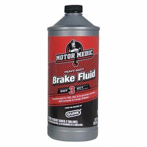 DESCRIPTION: (4) BRAKE FLUID BRAND/MODEL: MOTOR MEDIC #54YF95 RETAIL$: $15.46 E SIZE: 1 QT QTY: 4