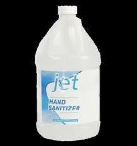 DESCRIPTION: (1) HAND SANITIZER ANTISEPTIC BRAND/MODEL: JET #QB9000-1G RETAIL$: $42.00 EA SIZE: 1 GALLON QTY: 1