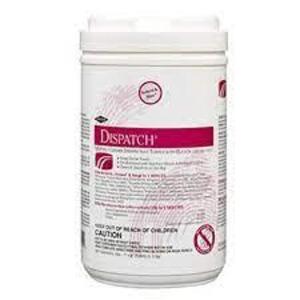 DESCRIPTION: (6) DISINFECTANT TOWELS BRAND/MODEL: DISPATCH RETAIL$: $20.00 EA SIZE: 150 A CAN QTY: 6