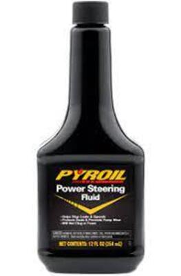 DESCRIPTION: (6) POWER STEERING FLUID BRAND/MODEL: PYROIL RETAIL$: $10.00 EA SIZE: 1 QT QTY: 6