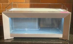 24" ILLUMINATED BAR TOP BEVERAGE COOLER