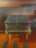 32" UNDERBAR STAINLESS STEEL GLASS RACK WITH 22" SPEED RAIL - 2