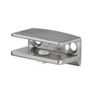 (3) FLAC STAINLESS STEEL METAL SHELF BRACKET FOR 1/4 IN. - 5/16 IN. H SHELVES BRAND/MODEL DOLLE RETAIL PRICE: $10.76 EACH THIS LOT IS SOLD