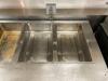 4-WELL ELECTRIC STAINLESS STEEL STEAM TABLE WITH ENCLOSED WELLS AND STAINLESS UNDERSHELF - 6