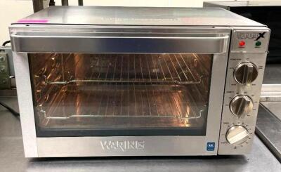 STAINLESS STEEL HALF SIZE COUNTERTOP CONVECTION OVEN