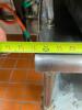 3' STAINLESS STEEL EQUIPMENT STAND WITH GALVANIZED UNDERSHELF ON CASTERS - 2