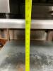 3' STAINLESS STEEL EQUIPMENT STAND WITH GALVANIZED UNDERSHELF ON CASTERS - 4