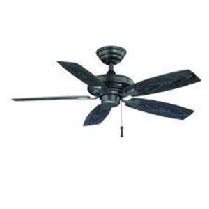 GAZEBO II 42 IN. INDOOR/OUTDOOR NATURAL IRON CEILING FAN BRAND/MODEL HAMPTON BAY RETAIL PRICE: $79.89 QUANTITY 1