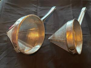 (2) - CAP STRAINERS