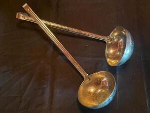 (2) - 24 OZ. STAINLESS STEEL LADLES