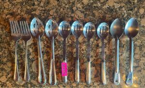 (10) - CT. SET OF SERVING UTENSILS