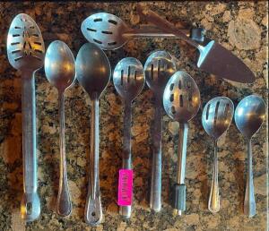 (10) - CT. SET OF SERVING UTENSILS