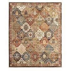 PATCHWORK MULTI 5 FT. X 7 FT. MEDALLION AREA RUG BRAND/MODEL HOME DECORATORS COLLECTION RETAIL PRICE: $139.00 QUANTITY 1