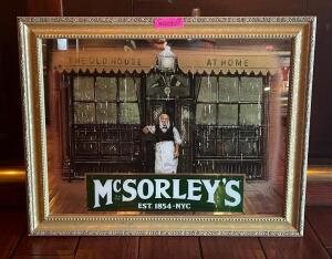 28" MCSORLEYS / BRANDED PUB MIRROR