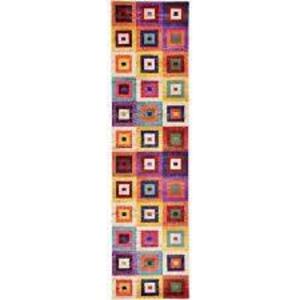 ESTRELLA DEMI MULTI 2' 7 X 10' 0 RUNNER RUG BRAND/MODEL UNIQUE LOOM RETAIL PRICE: $59.74 QUANTITY 1