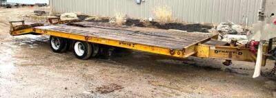 DESCRIPTION: 25' TRAILER WITH WHEEL RAMP SIZE: 25'X102" LOCATION: BACK LOT LOCATION: 6249 LORENS LN. CEDAR HILL, MO 63016 QTY: 1