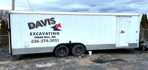 2001 Wells Cargo EW2424 / EW2424 LS / MT2424W Trailer, VIN # 1WC200L2511098344