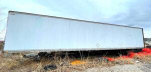 DESCRIPTION: 53' SEMI TRAILER INFORMATION: BUYER IS RESPONSIBLE FOR REMOVAL, CONTENTS NOT INCLUDED LOCATION: BACK LOT LOCATION: 6249 LORENS LN. CEDAR